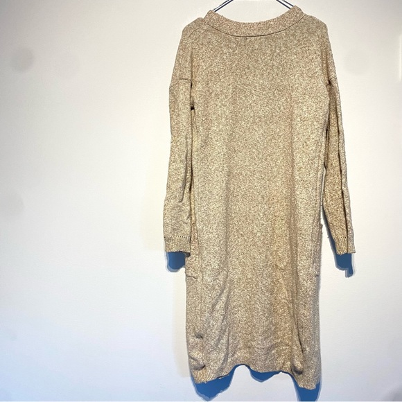 Garage Long Soft Cardigan / Beige / XS-S - Picture 5 of 9